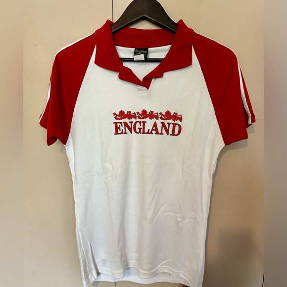 Women’s England Johnny Collar Shirt - Picture 2 of 5